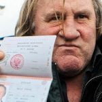 Czeczenia - gerard Depardieu z rosyjskim paszportem