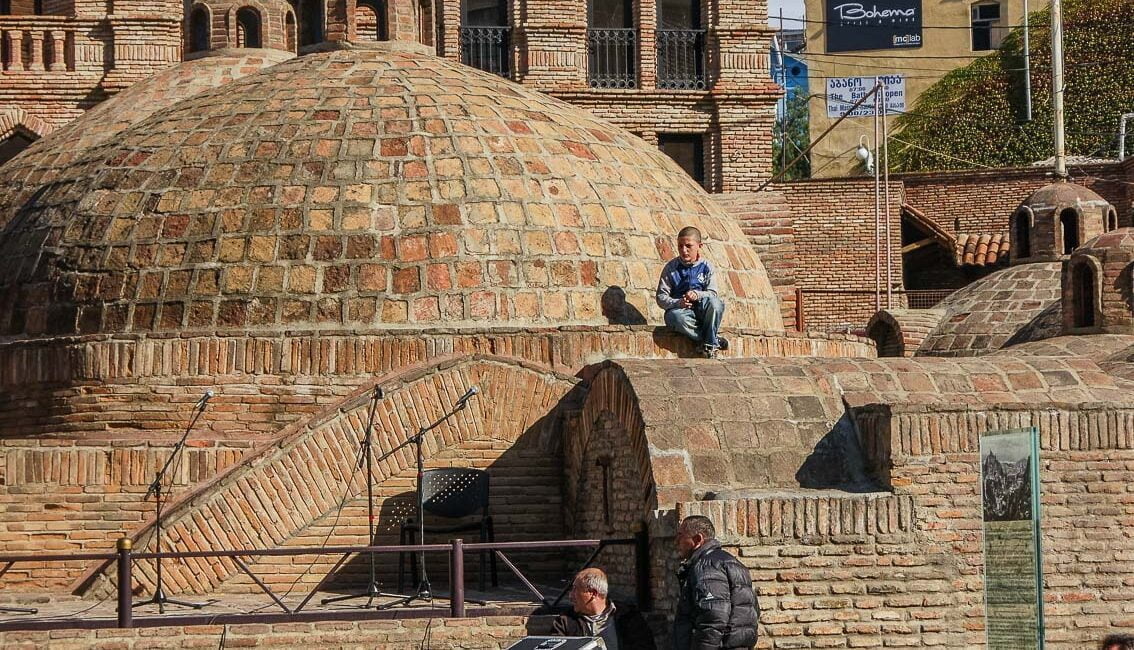 Łaźnie w Tbilisi, Gruzja
