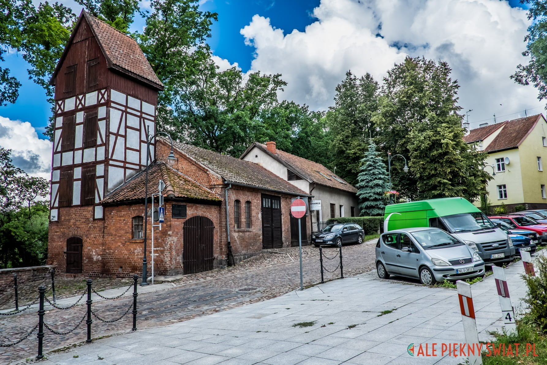 Lidzbark Warmiński - budynek straży pożarnej
